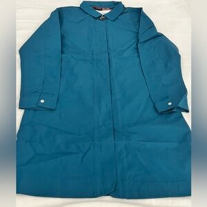 Herschel Supply Company W Mac Coat in Deep Teal